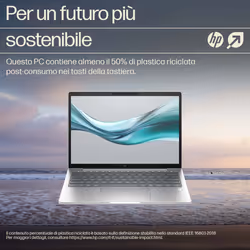 HP EliteBook 630 G11 Intel Core Ultra 5 125U 13.3" 8 GB 256 GB SSD Win11 Pro Argento - Vista aggiuntiva 6