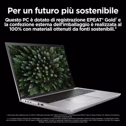 HP ZBook Fury 16 G11 i7-14700HX 16" 32 GB 1 TB SSD NVIDIA RTX A1000 Win11 Pro Argento - Vista aggiuntiva 7