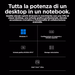 HP ZBook Fury 16 G11 i7-14700HX 16" 32 GB 1 TB SSD NVIDIA RTX A1000 Win11 Pro Argento - Vista aggiuntiva 8