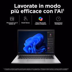 HP ZBook Firefly 14 G10 A Ryzen 7 8840HS 14" 16 GB 512 GB SSD Win11 Pro Grigio - Vista aggiuntiva 8