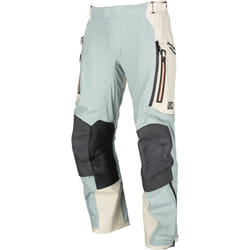 Klim Adventure Rally Gore-Tex Pantaloni tessili moto enduro, grigio-verde-arancione, dimensione 30 per uomo
