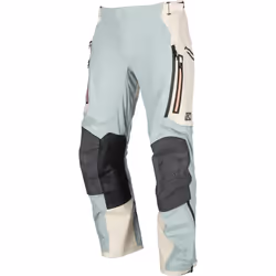 Klim Adventure Rally Gore-Tex Pantaloni tessili moto enduro, grigio-verde-arancione, dimensione 38 per uomo