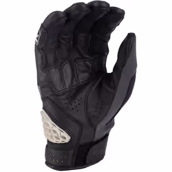 Klim Baja S4 2025 perforated Mesh Leather/Textile Enduro Motorcycle Gloves Guanti da moto enduro in pelle/tessuto a rete traforata, nero-grigio, dimensione L per uomo - Vista aggiuntiva 3