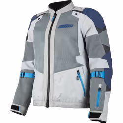 Klim Baja S4 2025 Enduro Mesh Giacca tessile da moto, grigio-blu, dimensione S per uomo - Vista aggiuntiva 2