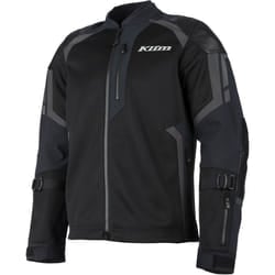 Klim Induction Pro 2025 Giacca in pelle / tessuto in rete da moto traforata, nero, dimensione 3XL per uomo