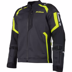 Klim Induction Pro 2025 Giacca in pelle / tessuto in rete da moto traforata, nero-giallo, dimensione L per uomo - Vista aggiuntiva 2