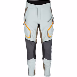 Klim Sedona Enduro Mesh Ladies Pantaloni in pelle/tessuto da moto, grigio-marrone, dimensione M 32 per uomo - Vista aggiuntiva 5