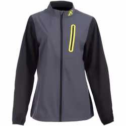 Klim Zephyr Wind Ladies Giacca tessile da moto, nero-grigio, dimensione L per donne - Vista aggiuntiva 2