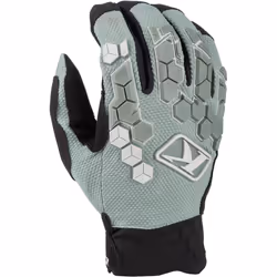 Klim Dakar Guanti da motocross, nero-grigio, dimensione M per uomo