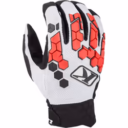 Klim Dakar Guanti da motocross, nero-bianco, dimensione XL per uomo - Vista aggiuntiva 2