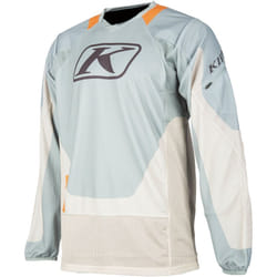Klim Dakar 2025 Maglia da motocross, grigio-verde-arancione, dimensione M per uomo