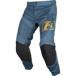 Klim Mojave In The Boot 2025 Pantaloni da motocross, verde-blu-marrone-oro, dimensione 34 per uomo