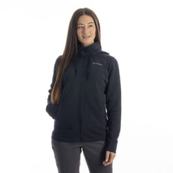 Klim Basin Felpa con cappuccio e zip da donna, nero, dimensione XL per donne