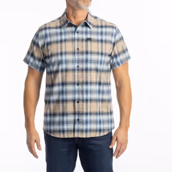 Klim Nero Stretch Camicia, blu-marrone, dimensione 2XL per uomo - Vista aggiuntiva 2