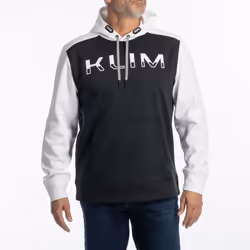 Klim Petrol Felpa, nero-bianco, dimensione M per uomo - Vista aggiuntiva 2