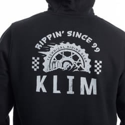 Klim Rippin Felpa, nero-grigio, dimensione M per uomo