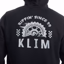 Klim Rippin Felpa, nero-grigio, dimensione XL per uomo - Vista aggiuntiva 2