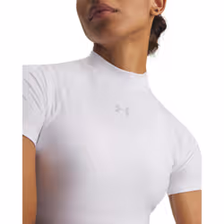 Under Armour HeatGear Parte superiore (abbigliamento) Simil collo Manica corta Elastan, Poliestere - Vista aggiuntiva 3
