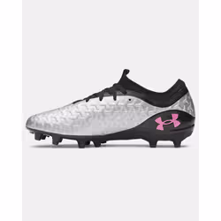 Under Armour Magnetico Select 6 FG Calcio Maschio Nero, Argento - Vista aggiuntiva 2