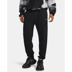 Under Armour Rival Fleece Maschio Bianco, Nero Poliestere, Cotone