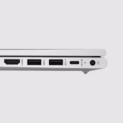 HP ProBook 455 G10 Ryzen 5 7530U 15.6" Full HD 8 GB 256 GB SSD FreeDOS Argento - Vista aggiuntiva 7