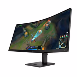 HP OMEN Monitor da gaming curvo WQHD 180 Hz da 34" – 34c G2 - Vista aggiuntiva 4