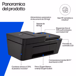 HP DeskJet 4320 Wireless All-in-One Colore Stampante - Vista aggiuntiva 4