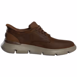 Sneakers Skechers Scarpe da ginnastica in pelle Garza senza lacci Marrone - 41