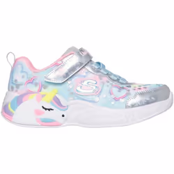 Scarpe bambini Skechers 303063L Bimba Argento - 30 - Vista aggiuntiva 2