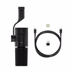 HyperX FlipCast - USB/XLR Dynamic Microphone (Black) - Vista aggiuntiva 8