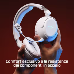 HyperX Cloud Flight 2 – Cuffie da gaming wireless (Nero) - Vista aggiuntiva 3