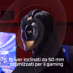 HyperX Cloud Flight 2 – Cuffie da gaming wireless (Nero) - Vista aggiuntiva 5