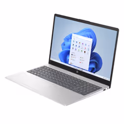 HP 15-fd0034nl Intel® N N100 Computer portatile 39,6 cm (15.6") HD 4 GB DDR4-SDRAM eUFS Wi-Fi 6 (802.11ax) Windows 11 Home in S mode Argento - Vista aggiuntiva 2
