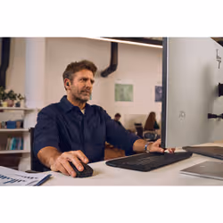 HP Combinazione di tastiera e mouse 585C multi-dispositivo e dual-mode con poggiapolsi - Vista aggiuntiva 3