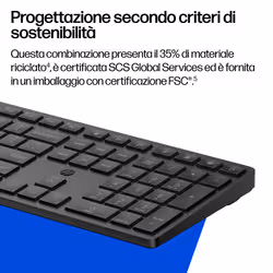 HP Combinazione di tastiera e mouse 495C multi-dispositivo e dual-mode - Vista aggiuntiva 2