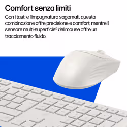 HP Combinazione di tastiera e mouse 495C multi-dispositivo e dual-mode - Vista aggiuntiva 3