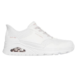 Sneakers Skechers - Uno-banksia luxe bianco 177118 WHT Bianco - 41