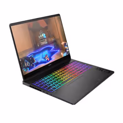 HP OMEN MAX Gaming Laptop 16-ah0012nl Intel Core Ultra 9 255HX Computer portatile 40,6 cm (16") WQXGA 32 GB DDR5-SDRAM 1 TB SSD NVIDIA GeForce RTX 5080 Wi-Fi 6E (802.11ax) Windows 11 Home Nero