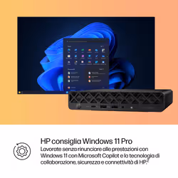 HP EliteDesk 8 Mini G1i Intel Core Ultra 5 235 32 GB DDR5-SDRAM 512 GB SSD Windows 11 Pro Mini PC AI PC Nero - Vista aggiuntiva 5