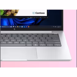 HP EliteBook 8 G1a Wolf Pro Security Edition AMD Ryzen AI 5 230 Computer portatile 35,6 cm (14") WUXGA 16 GB DDR5-SDRAM 512 GB SSD Wi-Fi 6E (802.11ax) Windows 11 Pro AI PC Argento - Vista aggiuntiva 3