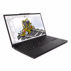 Lenovo ThinkPad P14s Gen 6 (Intel) Intel Core Ultra 7 255H Workstation mobile 36,8 cm (14.5") WUXGA 32 GB DDR5-SDRAM 1 TB SSD NVIDIA RTX PRO 500 Blackwell Wi-Fi 7 (802.11be) Windows 11 Pro Italiano Nero - Vista aggiuntiva 3