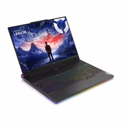 Lenovo Legion 9 18IAX10 Intel Core Ultra 9 275HX Computer portatile 45,7 cm (18") WQUXGA 64 GB DDR5-SDRAM 2 TB SSD NVIDIA GeForce RTX 5090 Wi-Fi 7 (802.11be) Windows 11 Pro Italiano Nero - Vista aggiuntiva 2