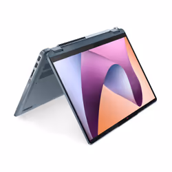 Lenovo IdeaPad Flex 5 14ABR8 AMD Ryzen™ 5 7430U Ibrido (2 in 1) 35,6 cm (14") Touch screen WUXGA 16 GB LPDDR4x-SDRAM 512 GB SSD Wi-Fi 6 (802.11ax) Windows 11 Home Italiano Blu - Vista aggiuntiva 8
