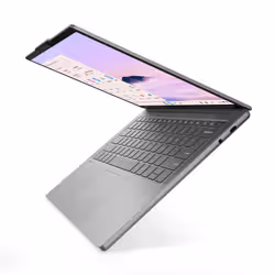Lenovo Chrome 14M9610 Kompanio Ultra 910 Computer portatile 35,6 cm (14") Touch screen WUXGA 16 GB 256 GB UFS Wi-Fi 7 (802.11be) ChromeOS Italiano Grigio - Vista aggiuntiva 3