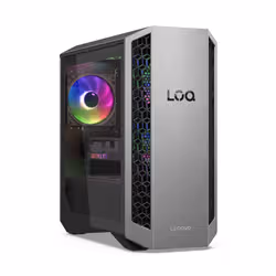 Lenovo LOQ Tower 26ADR10 AMD Ryzen™ 7 8745HX 16 GB DDR5-SDRAM 1 TB SSD NVIDIA GeForce RTX 5070 Windows 11 Home PC Nero - Vista aggiuntiva 3