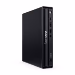 Lenovo ThinkCentre M70q Gen 6 Intel Core Ultra 5 225T 16 GB DDR5-SDRAM 512 GB SSD Windows 11 Pro Mini PC Nero - Vista aggiuntiva 3