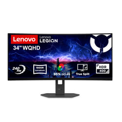 Lenovo Legion 34W-2c Monitor 34 pollici UWQHD VA 240 Hz 6 ms curvo 21:9 Nero