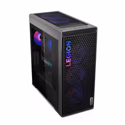 Lenovo Legion T7 34IAS10 Intel Core Ultra 7 265K 32 GB DDR5-SDRAM 1 TB SSD NVIDIA GeForce RTX 5070 Ti Windows 11 Home Tower PC Grigio - Vista aggiuntiva 2