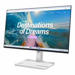 Lenovo L24D-4C Monitor PC 60,5 cm (23.8") 1920 x 1080 Pixel Full HD LCD Grigio - Vista aggiuntiva 2