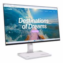 Lenovo L24D-4C Monitor PC 60,5 cm (23.8") 1920 x 1080 Pixel Full HD LCD Grigio - Vista aggiuntiva 3